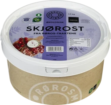Øko Skjørost Fra Røros-traktene 1.5kg Spann