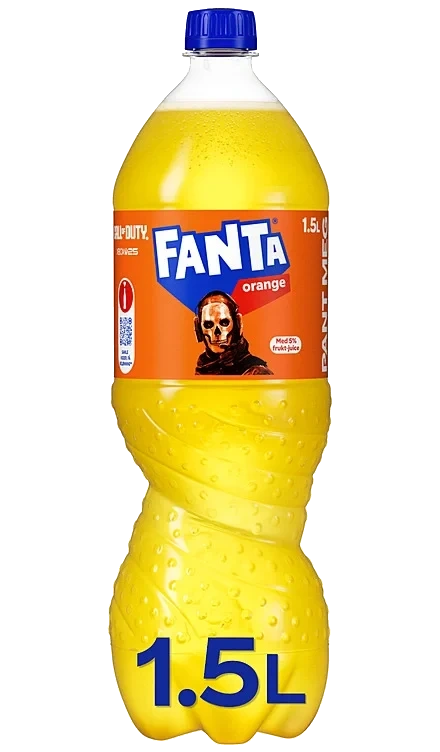 Fanta Orange 1,5l flaske