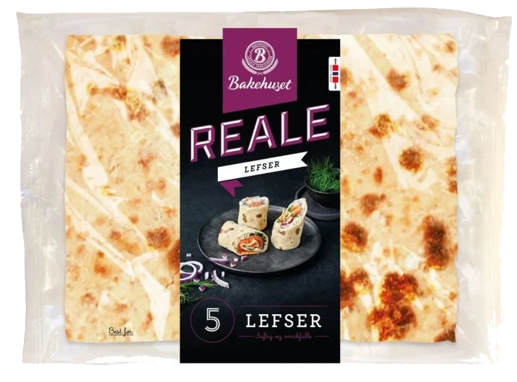 Lefser 5stk 200g Bakehuset