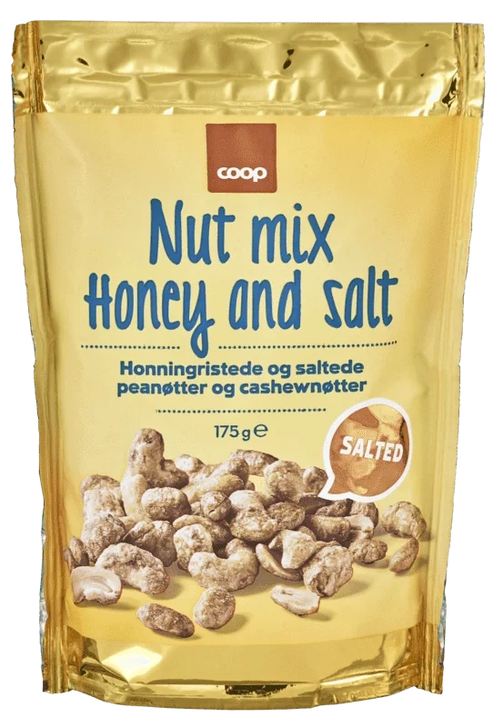 Nut Mix Sugar/honey & Salt