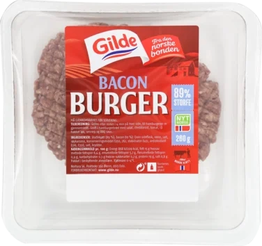 Bacon Burger 260g Enh