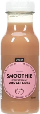 Street Smoothie Jordbær & Eple 0,25l