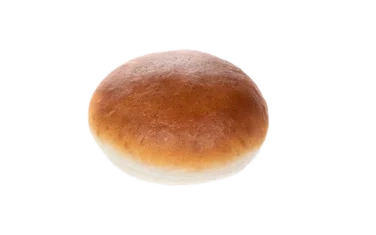 Round Brioche Bun 85g Hamburgerbrød Udelt