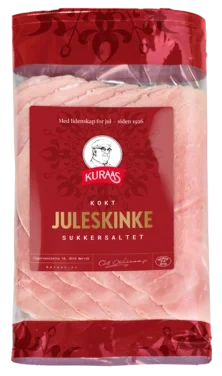Juleskinke Kokt Skåret Kuraas