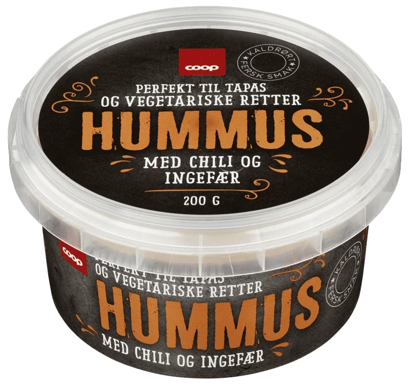 Coop Hummus Ingefær & Chili 200g