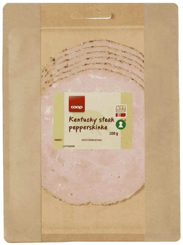 Coop Gourmet Kentucky Steak Pepperskinke 100g