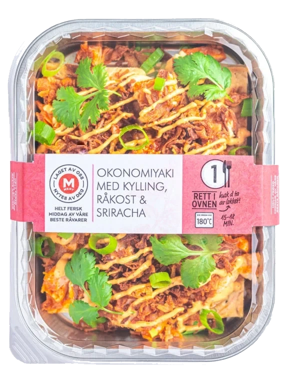 Okonomiyaki m/Kylling 345g