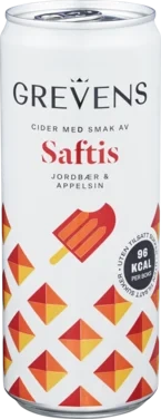 Grevens Sommercider Saftis 0,33l boks