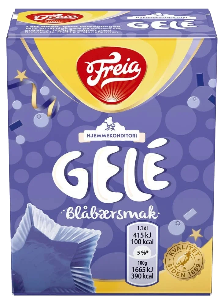 Blåbærgelé
