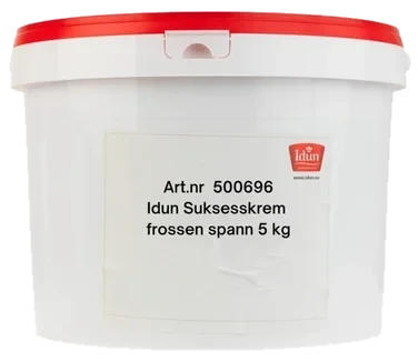 Idun Suksesskrem Frossen, Spann 5kg