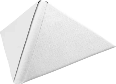 Serviett Dunilin 40cm Hvit