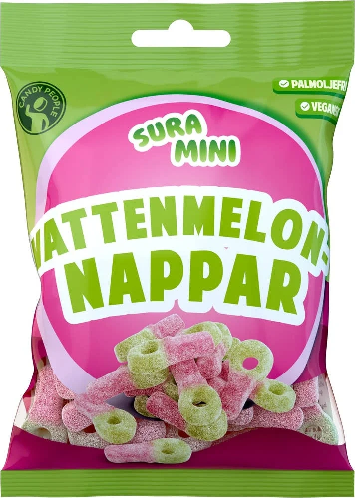 Sura Mini Vattenmelonnappar