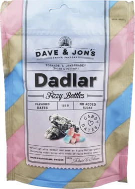 Dave&Jon's Dadler Fizzy Bottles 125g