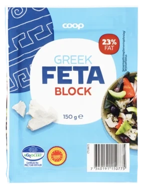 Feta cheese Block