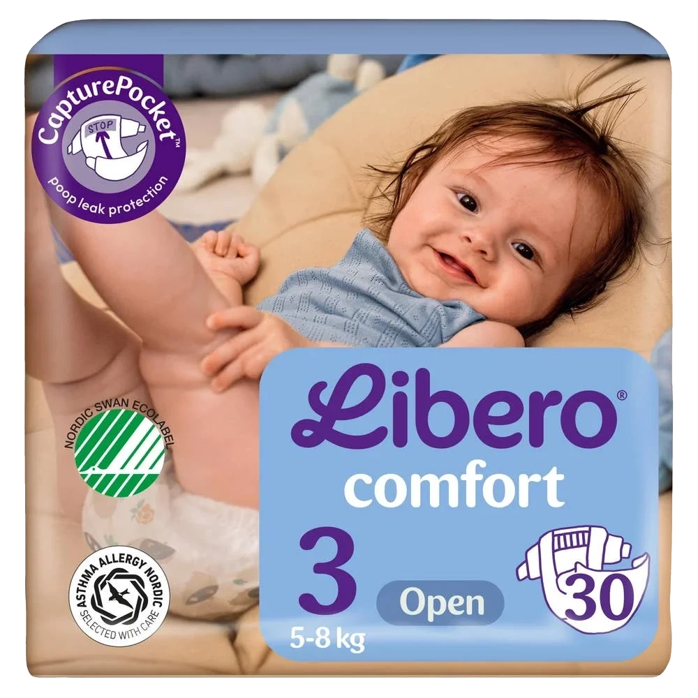 Comfort åpen bleie