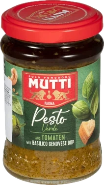 Pestosaus m/grønne Tomater 180g Mutti