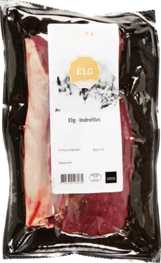 Elg Indrefilet Ca 1300 g Stensaas