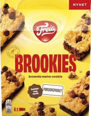 Freia Brookies 132g 6stk