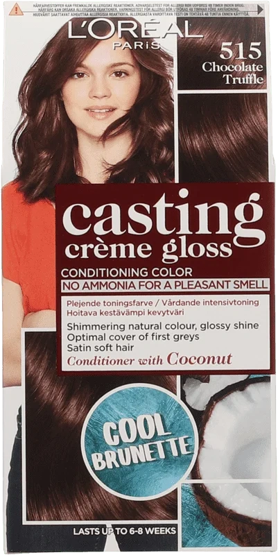 Loreal Paris     Casting Crème Gloss 515 Iced Chocolate