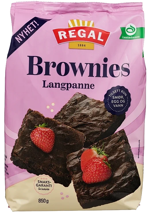Brownies Langpanne 850g Regal