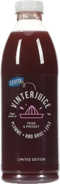 Vinterjuice Plomme, Eple og Rød Drue 1l Cevita