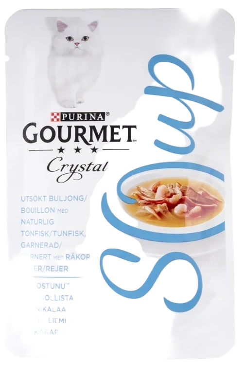 Gourmet Crystal Tunfisk&Reker Suppe 40g
