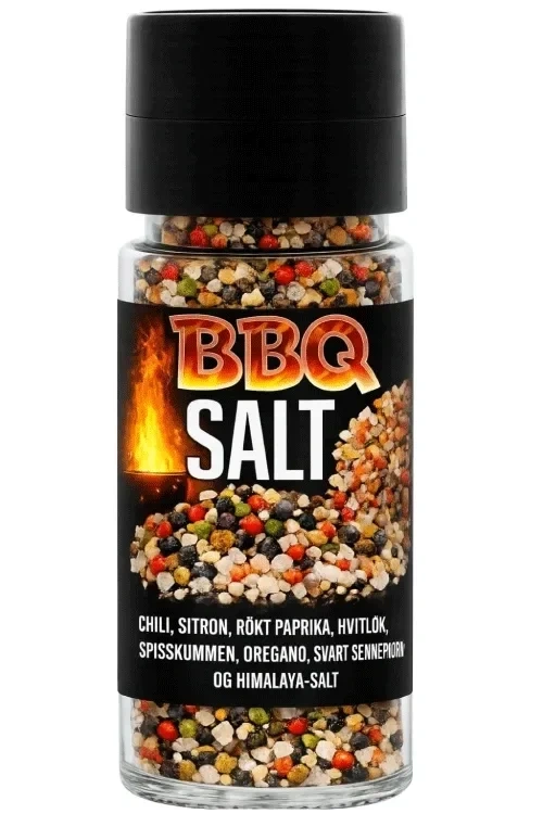 BBQ salt på kvern