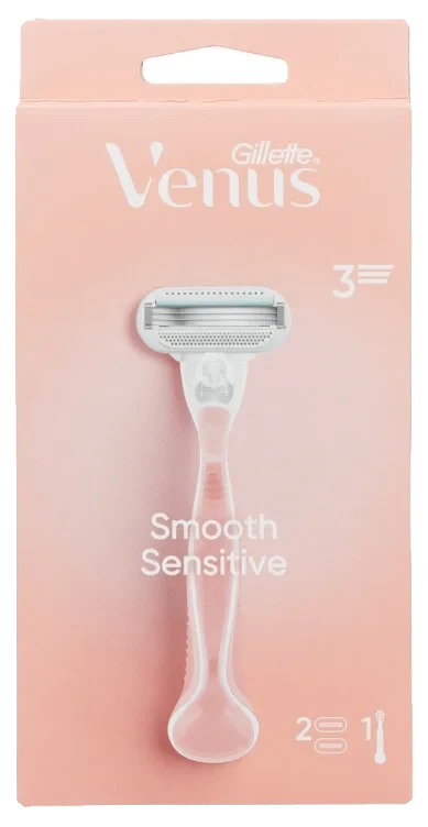 Venus Barberhøvel Smooth Sensitive 2up Gillette