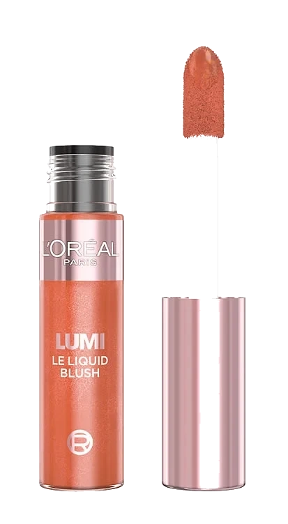 Lumi Liquid Blush Glowy Warm Peach 627 Loreal