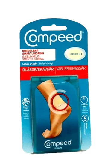 Compeed Gangsårplaster Medium 5stk