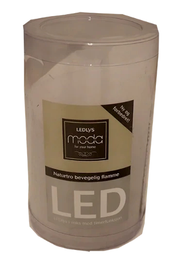 LED Lys 8x13cm 1stk