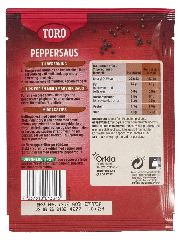 Peppersaus