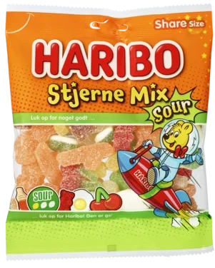 Stjerne Mix Sour 200g Haribo