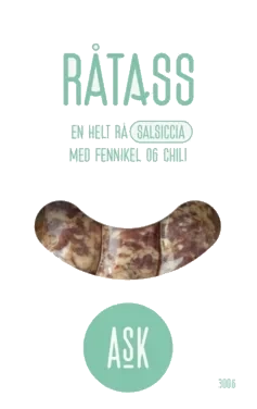 Råtass En Helt Rå Salsiccia med Fennikel og Chili