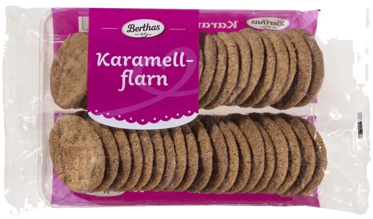 Karamellflarn 300g Berthas