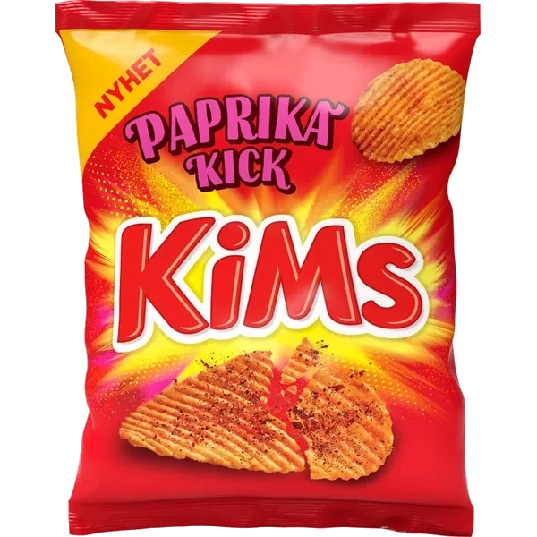 Kims Potetgull Paprika Kick 200g