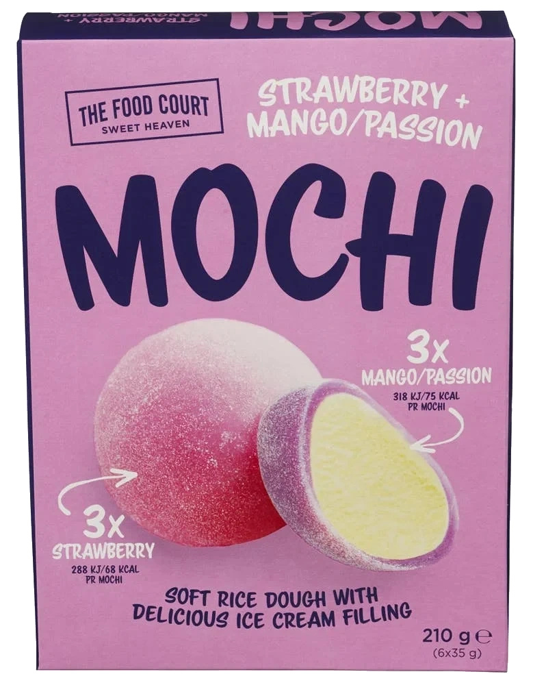 Mochi strawberry & mango/passion