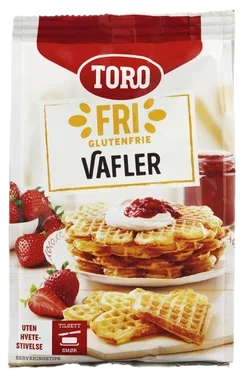 Vafler Mix glutenfri 246g Toro