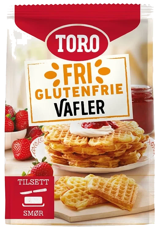 Vafler Mix Glutenfrie 246g Toro