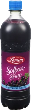 Solbærsirup Utan Tilsett Sukker 0.75l Lerum