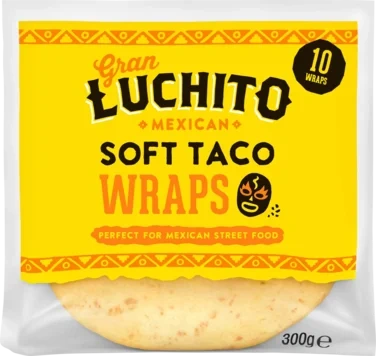 Soft Taco Wraps 10pk Gran Luchito