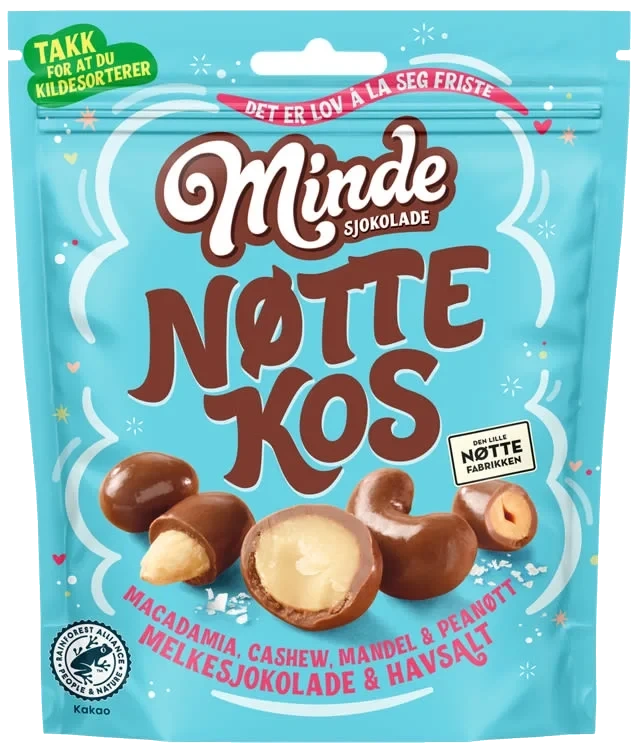 Nøttekos Blanding 160g Minde