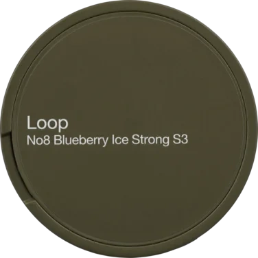 Loop No8 Blueberry Ice Strong S3 All White 24 Portions 15g