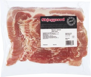 Bacon i Skiver u/sv 700g Skjeggerød