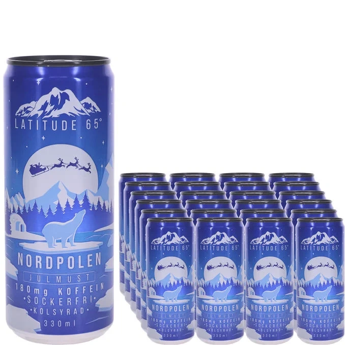 Energidryck Julmust Nordpolen 24-pack