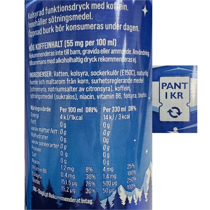 Energidryck Julmust Nordpolen 24-pack