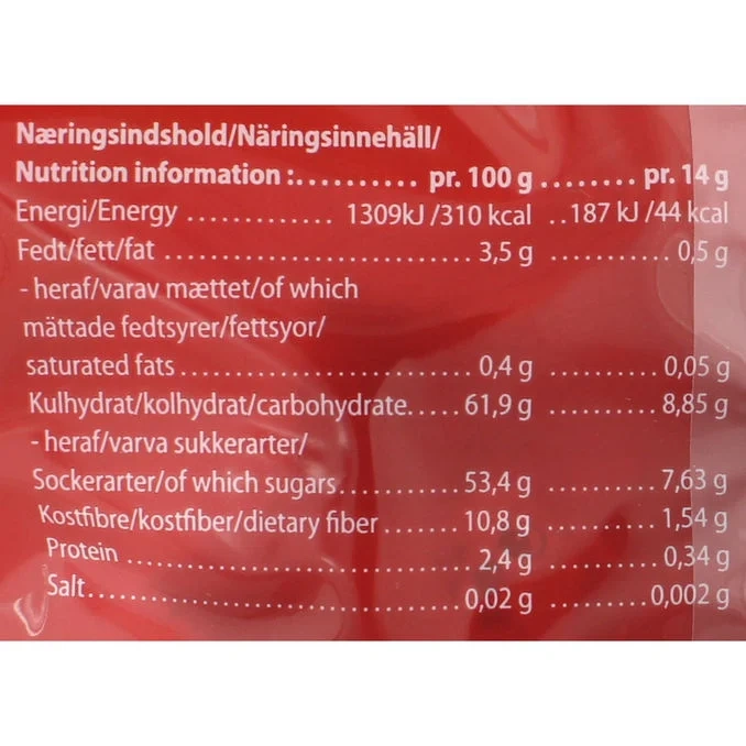 Fruktsnacks Jordgubb