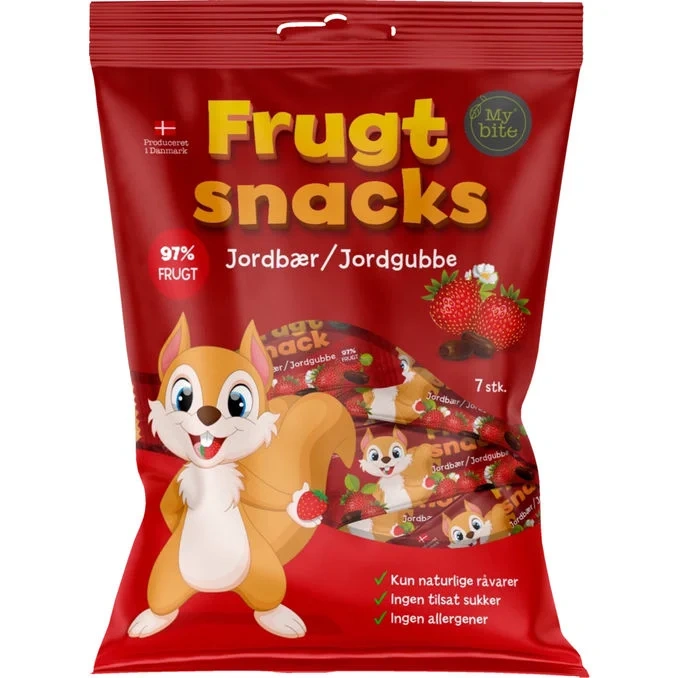 Fruktsnacks Jordgubb