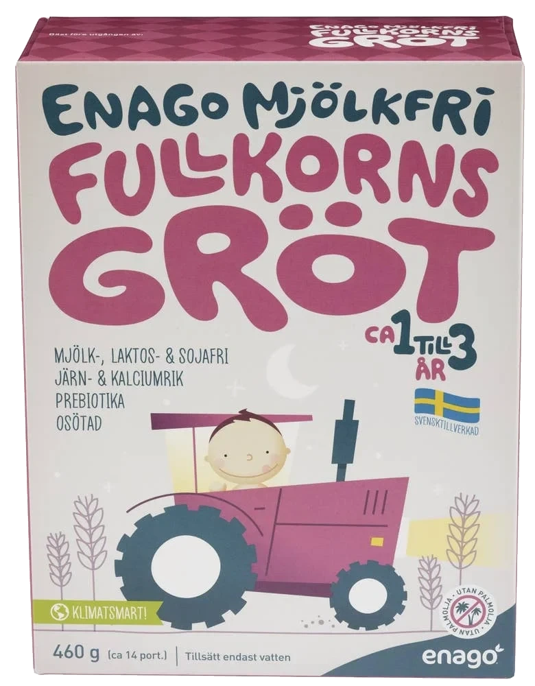 Melkefri fullkornsgrøt