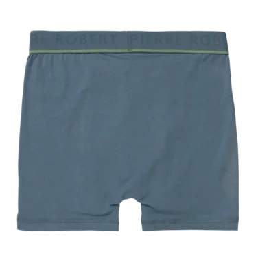 Cotton Boxer Jr Boy Greymel-lapisblue 146-152